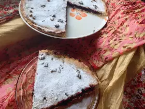 Plăcintă vegană americană cu afine