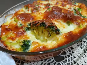 Carne de porc cu broccoli și smântână