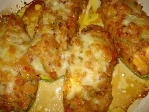 Dovlecei umpluti la cuptor deliciosi