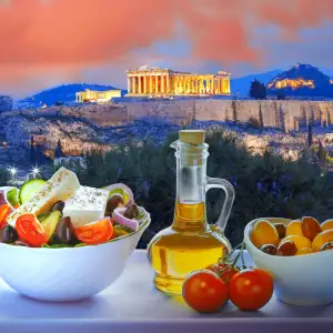 Uleiul de măsline extra virgin este utilizat pe scară largă în Grecia