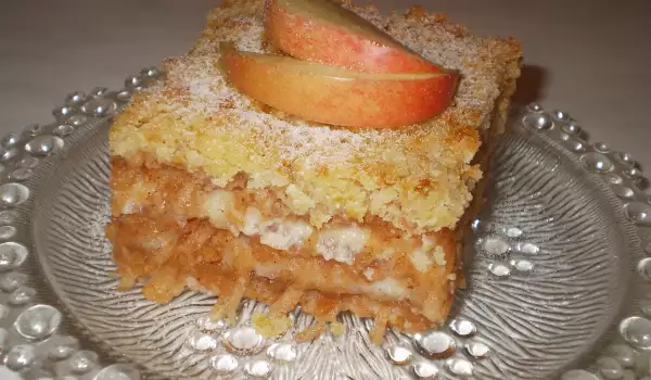 Prăjitură magică cu mere