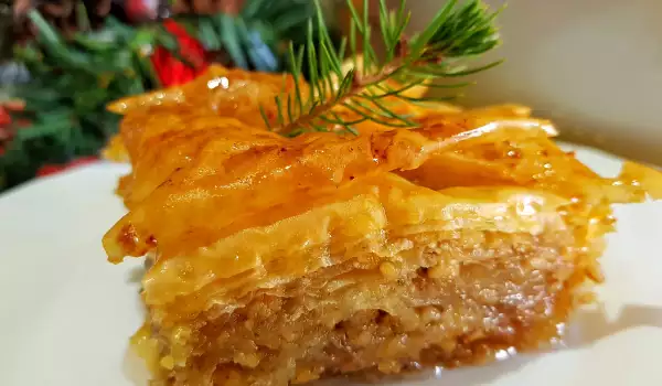 Baclava clasică de Crăciun