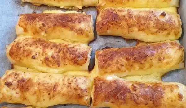Plăcinte cu brânză, bazate pe rețeta Vanjei Djordjevic