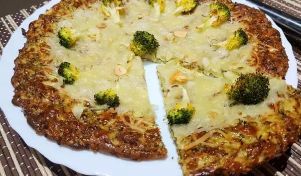 Pizza cu broccoli