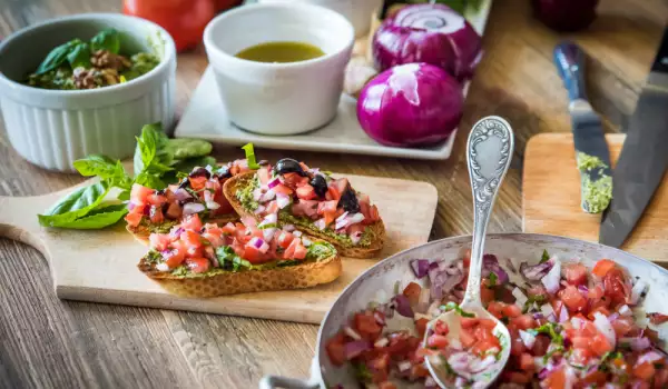 Meniu din dieta mediteraneeană