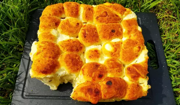 Milinki - pâine în stil bulgăresc, cu brânză