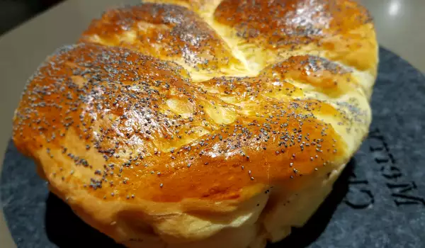 Pâine evreiască împletită (Challah)