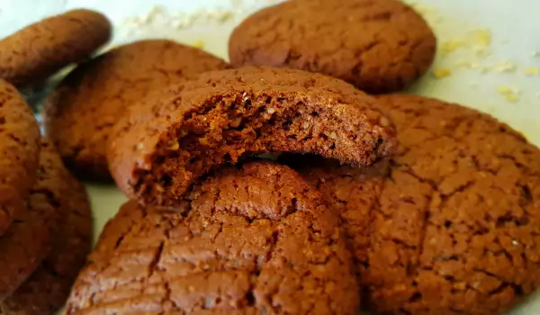 Biscuiți de ciocolată cu fulgi de ovăz