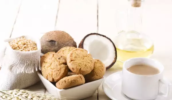 Biscuiți cu ulei de cocos