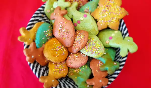Prăjituri colorate de Paște