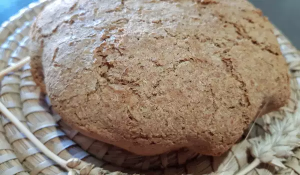 Pâine de secară cu drojdie proaspătă