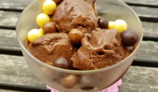 Înghețată de ciocolată de casă