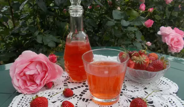 Sirop de căpșuni, de casă