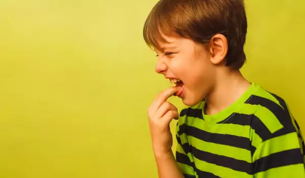 Copil cu alergie alimentară