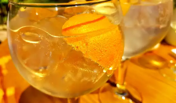Gin tonic de portocale