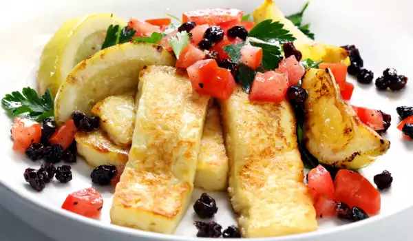 Halloumi la grill