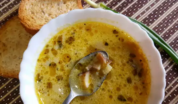 Supă tradițională italiană de ciuperci