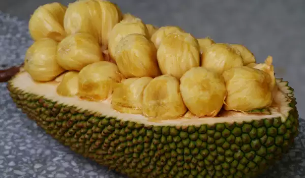 Fructu exotic de jackfruit