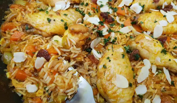 Kabsa de pui