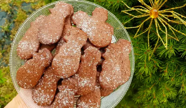 Prăjituri cu cacao de Crăciun