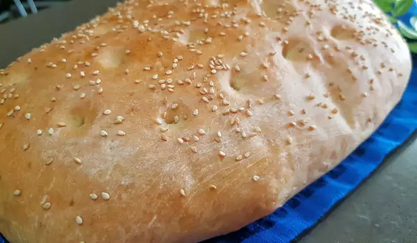 Pâine rituală grecească Lagana
