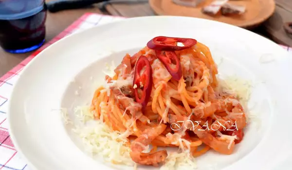 Spaghetti allAmatriciana