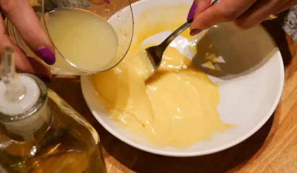 Maioneză de casă cu lămâie