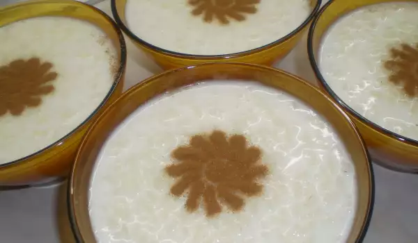 Lapte cu orez - rețetă clasică