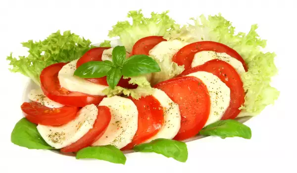 Mozzarella cu roșii