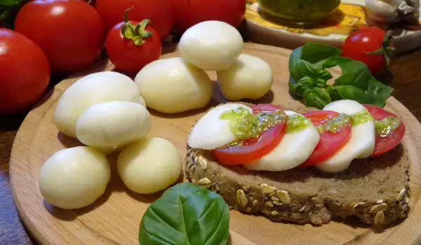 Mozzarella preparată în casă
