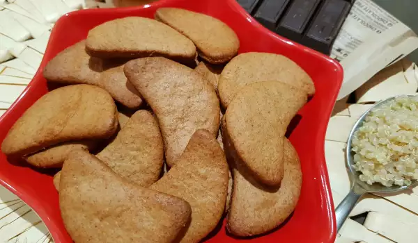 Biscuiți din făină integrală, cu quinoa și ciocolată