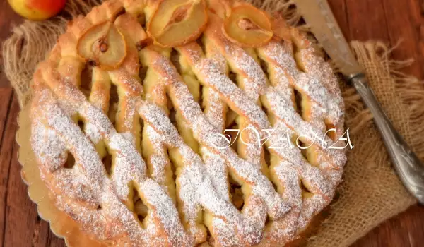 Crostata cu pere