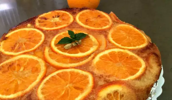 Prăjitură cu portocale cu cardamom