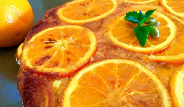 Prăjitură cu portocale cu cardamom