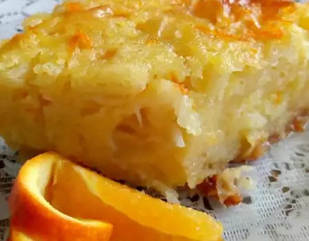 Plăcintă cu portocale delicioasă, ușor de preparat