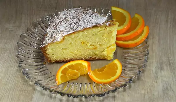 Prăjitură irezistibilă cu portocale
