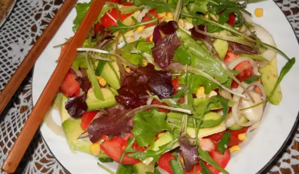 Salată festivă cu rucola