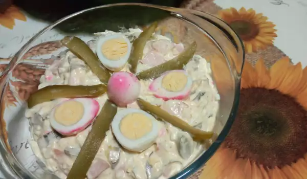 Salată de ouă pentru Paște