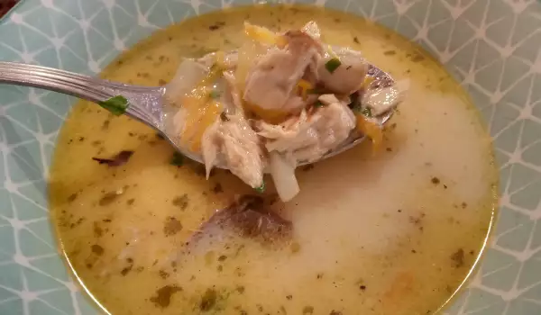 Supă delicioasă de pește cu legume