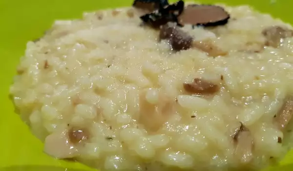 Risotto cu ciuperci și trufe