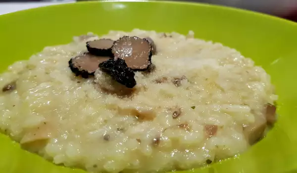 Risotto cu ciuperci și trufe