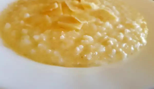 Un risotto de excepție, cu brânză