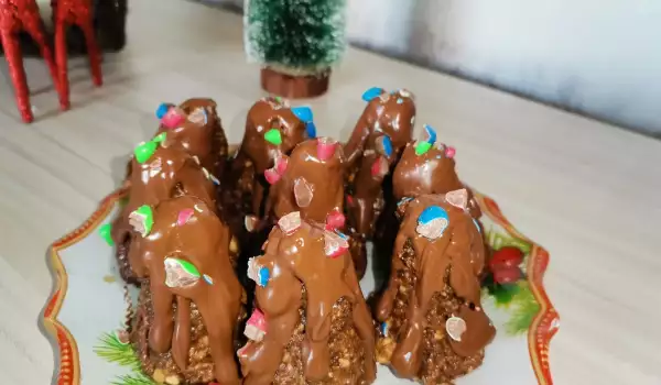 Pietricele de ciocolată pentru Crăciun
