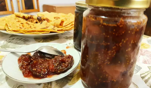 Dulceață de smochine și pere la cuptor