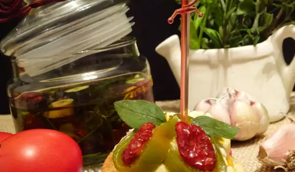 Roșii uscate și marinate