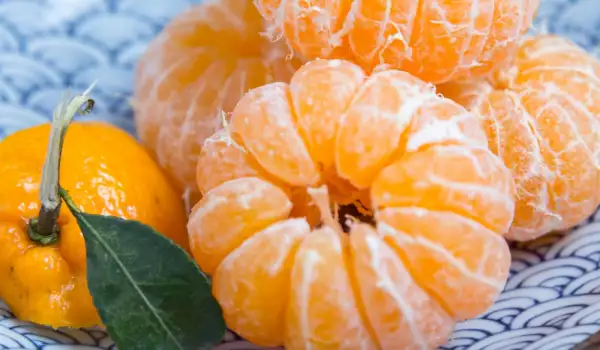 Mandarine decojite