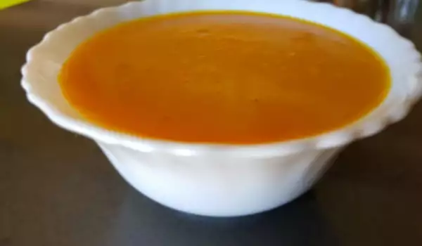 Supă vegană de dovleac