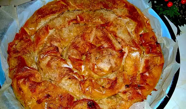 Plăcintă cu dovleac din belșug