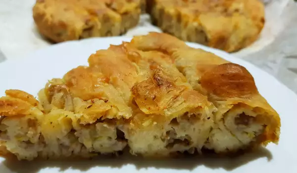 Borek turcesc cu carne tocată