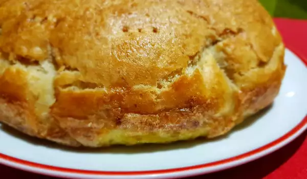 Tutmanik ușor, cu brânză și ouă